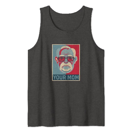 Funny Sigmund Freud Psychology Psychologist Tank Tops
