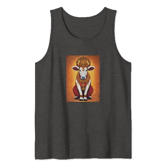 hindu cow goddes art Tank Tops