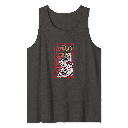 Gundam unicorn Tank Tops