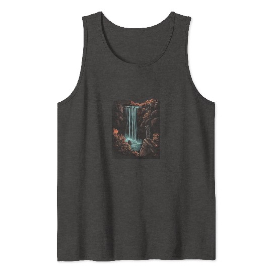 Photography Waterfall Nature Photographer Camera Tank Tops