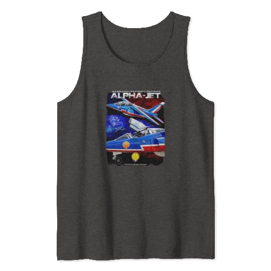 Alpha Jet Patrouille de France Advanced Trainer Ai Tank Tops