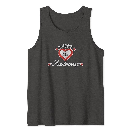 anniversary 39th Tank Tops