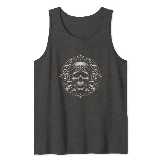 Baroque Elegance Tank Tops