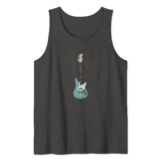 Seafoam Green Bass Tank Tops
