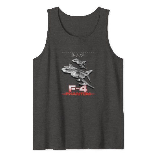 F-4 Phantom Us Air Force Fighter jet Tank Tops