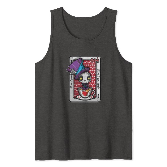Mad Hatter Tank Tops
