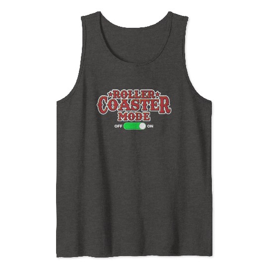 Roller Coaster Lover Tank Tops