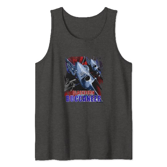 Blackburn Buccaneer Fighter Jet Tank Tops