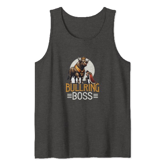 Rodeo Bull Riding Livestock Show Farmer Cattle Tank Tops