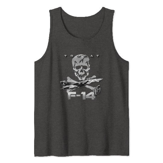 F-14 Tomcat Fighterjet Tank Tops