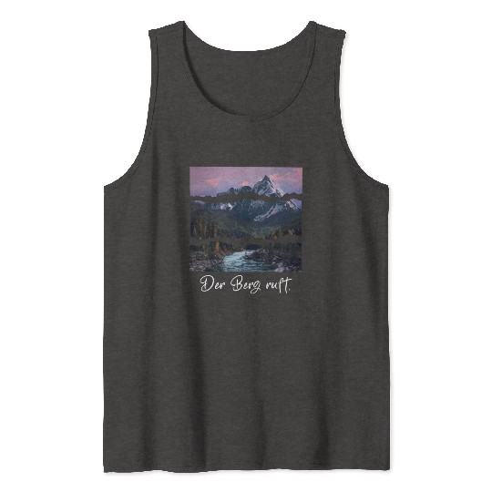 the mountain is calling Tank Tops