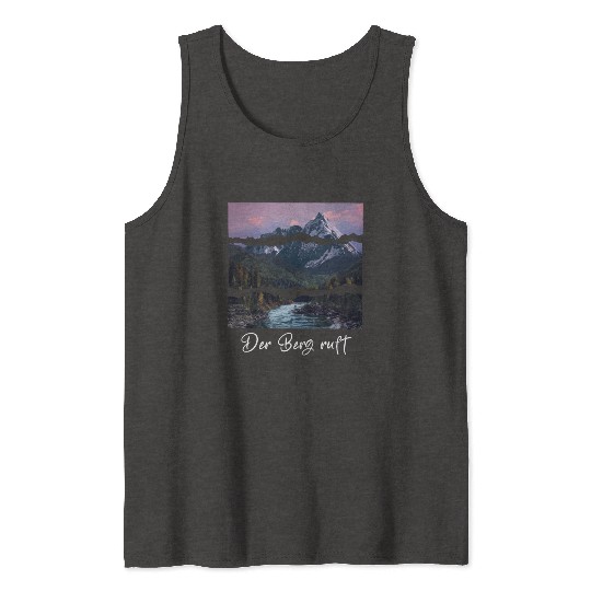 the mountain is calling Tank Tops
