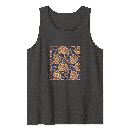Paisley Pattern, Timeless pattern, Vintage Tank Tops