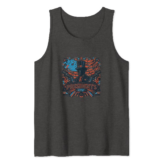 history of us presidents day Tank Tops