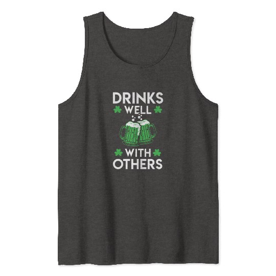 Green Beer St Patrick s Day Tank Tops