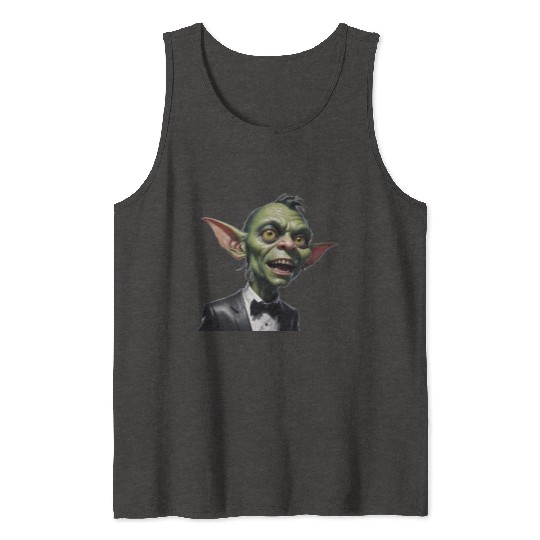 Green Goblin with Tuxedo Tank Tops