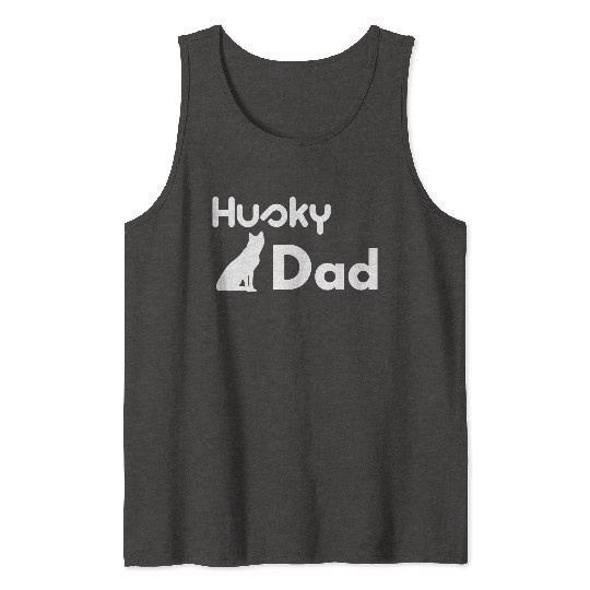 Husky Dad Tank Tops