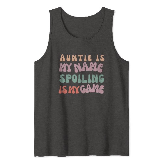 Aunt, Aunt Gift, Auntie Tank Tops, AUNT Established