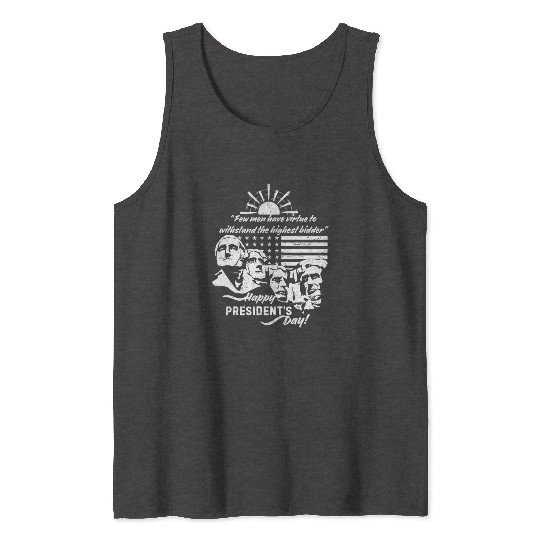 Presidents Day USA Tank Tops