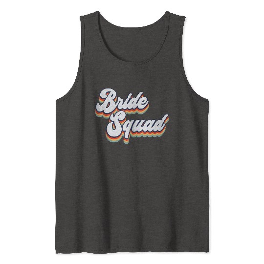 Bride Squad Bachelorette Party Tank Tops
