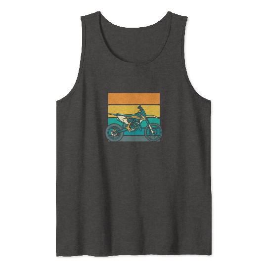 Dirt Bike Mx Motocross Supermoto Tank Tops