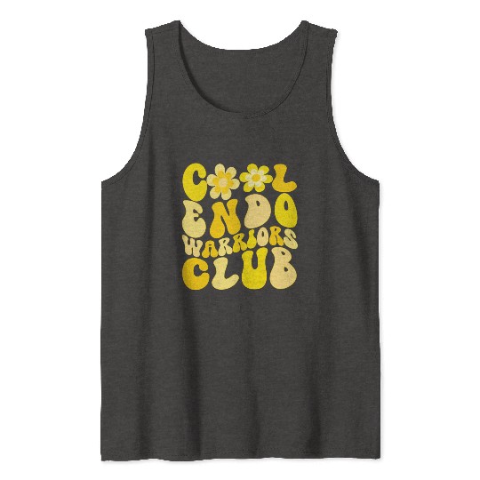 Cool Endometriosis Warriors Club Tank Tops