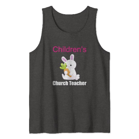Children's Church Sunday Schhol Teacher Tank Tops