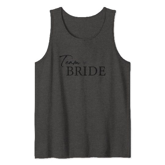 Team Bride, Brides Maid Tank Tops