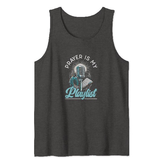 Gospel Music Religious Bible Scripture Christian Tank Tops