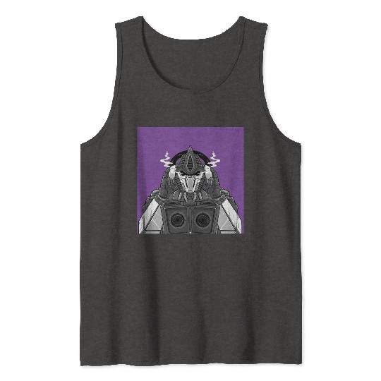 Mech Robot Square Poster (Design 2 | R80) Tank Tops