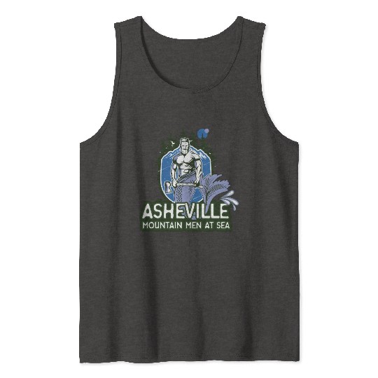 Asheville mountain men at sea Tank Tops