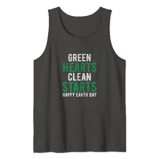 Clean Start Earth Day Tank Tops