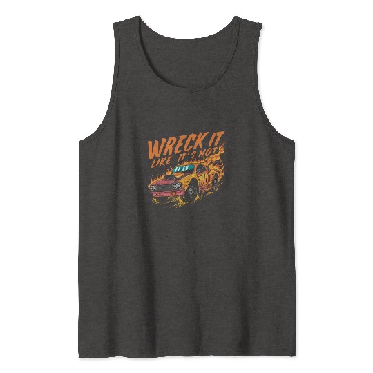 Demo Derby Demolition Derby Demolition Derby Lover Tank Tops