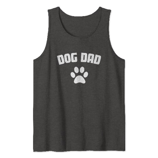 DOG DAD Design ,for dog lovers ,dog owners gift. Tank Tops