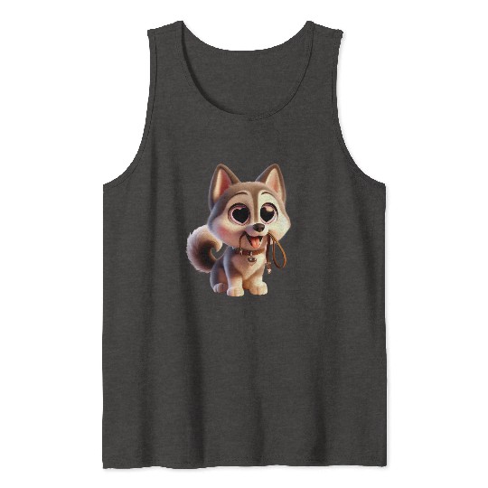 Charming Puppy Love Tank Tops