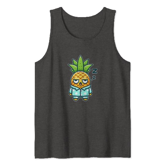 Pineapple Bedtime Tank Tops