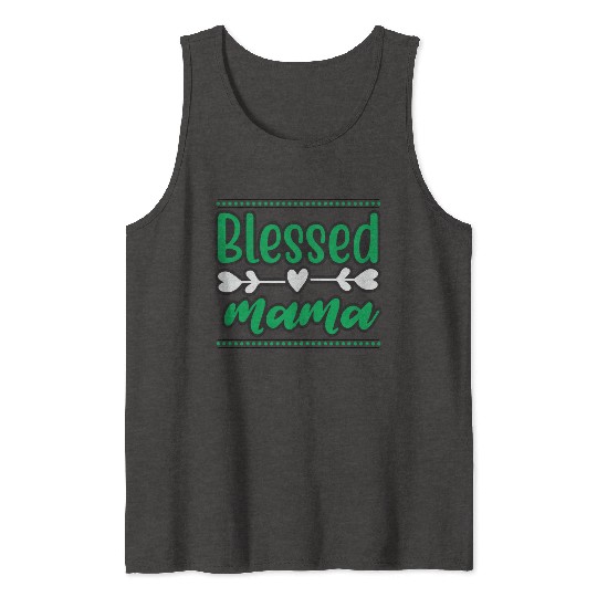 Blessed Mama Tank Tops