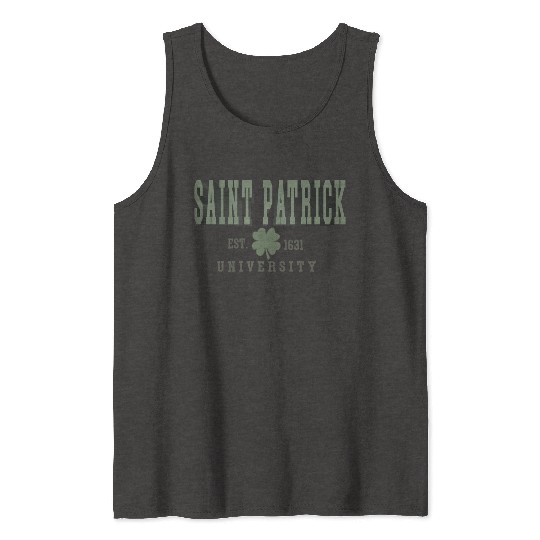 Saint Patrick University Tank Tops