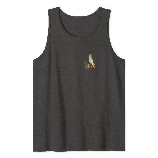 Birb Meme Tank Tops Yellow Cockatiel Bird