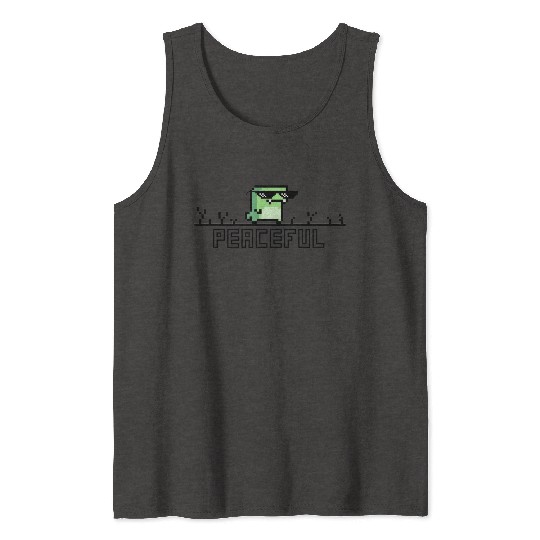 Peaceful rex Tank Tops