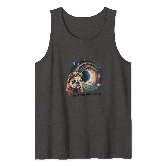 Dog Dad and Proud Tank Tops