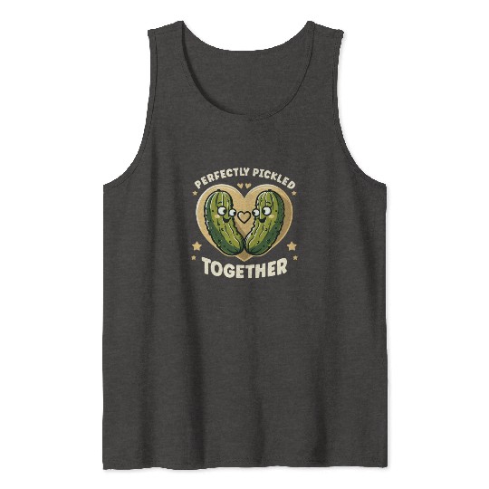 Pickle Lover Funny Pickle Dill pickle Pickled Tank Tops