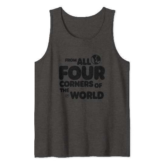 Lando Norris Merch Worldwide Globe Tank Tops