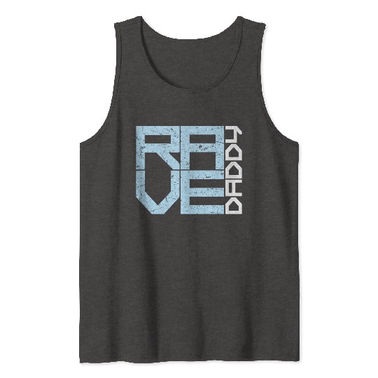 Rave Daddy EDM Techno Music Raver Party Festival Tank Tops
