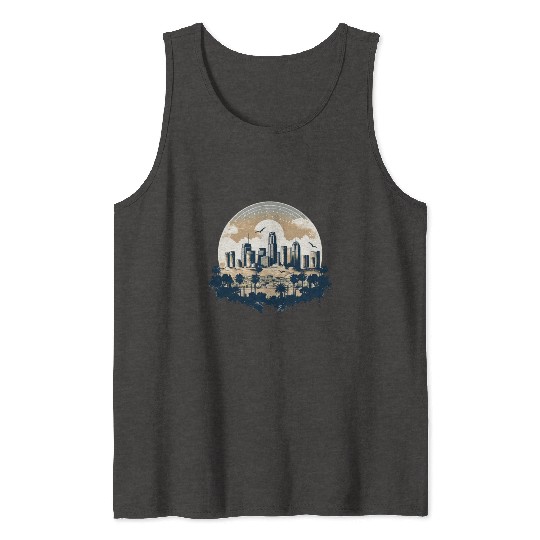 Los Angeles - City of Angels Tank Tops