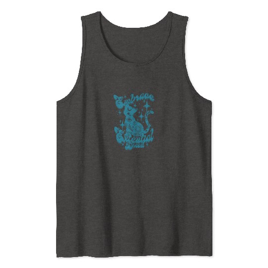 Embrace the existential Dread - Philosophy Tank Tops