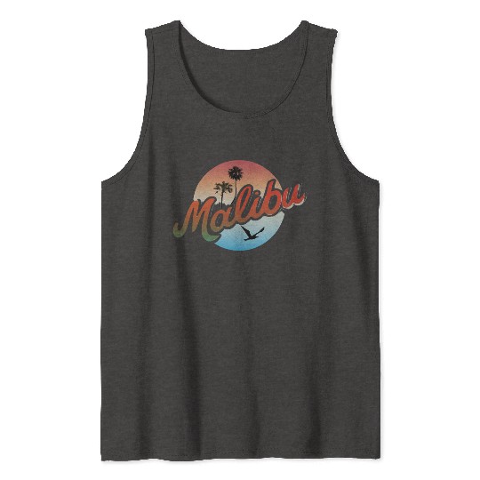 Malibu gradient Tank Tops