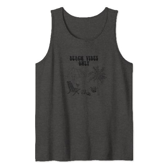 Seaside Serenity: Embracing Beach Vibes Tank Tops