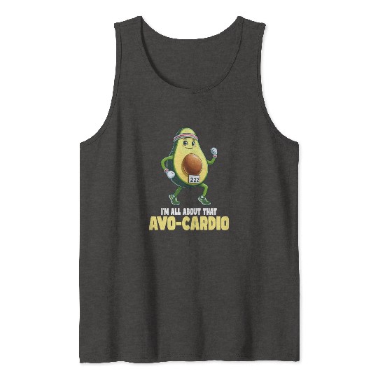 All About That Avo-Cardio Fun Run Tank Tops