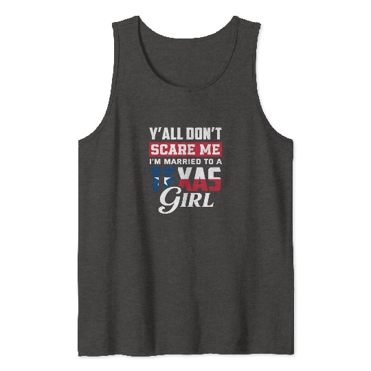 Texas Wife Gift Idea Tank Tops